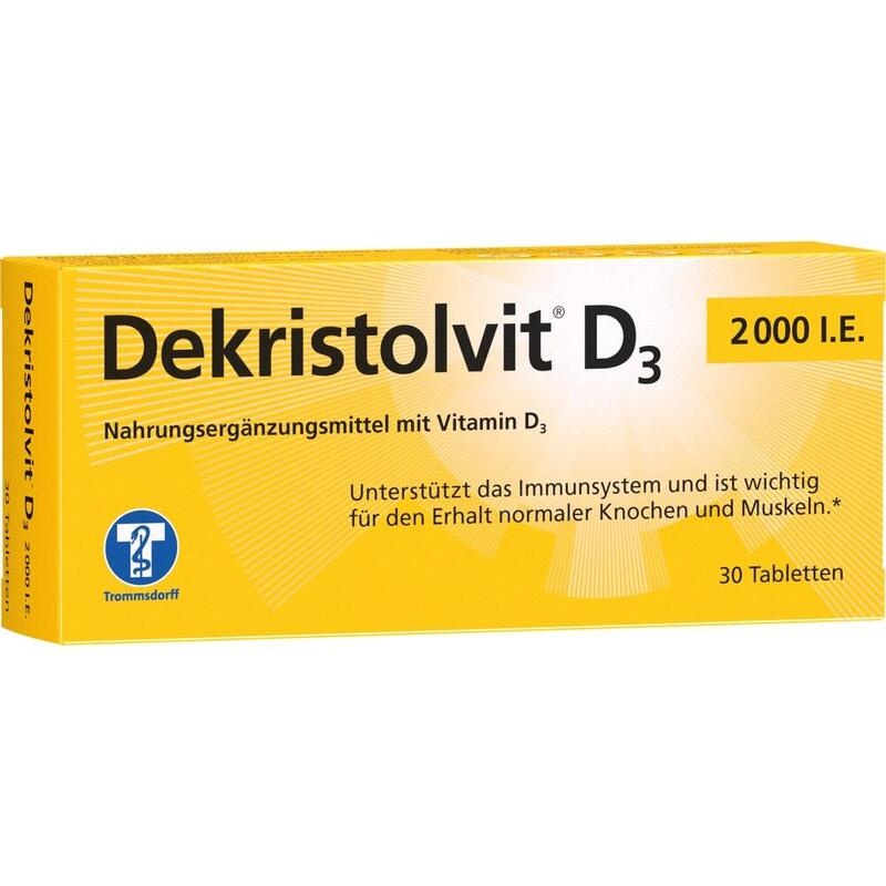 DEKRISTOLVIT D3 2000 I.E. Tabletten