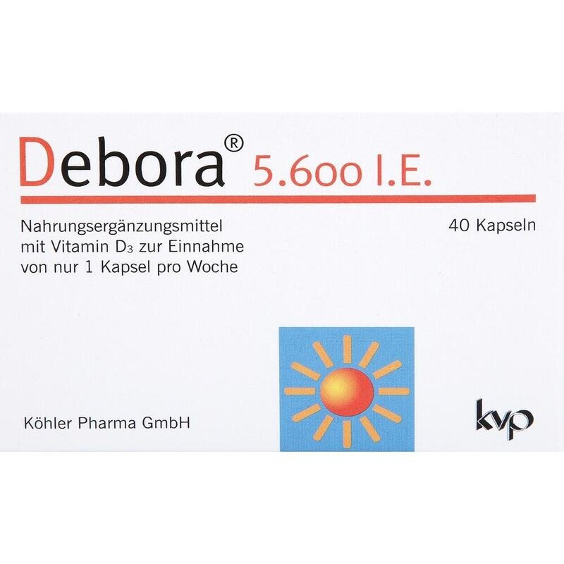 DEBORA 5.600 I.E. Kapseln