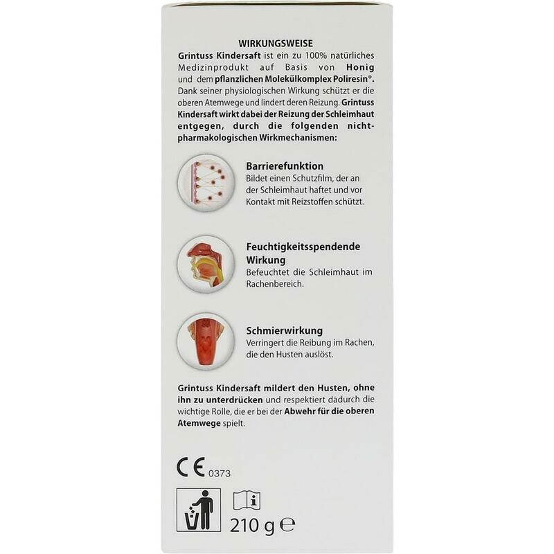 GRINTUSS Kindersaft mit Poliresin