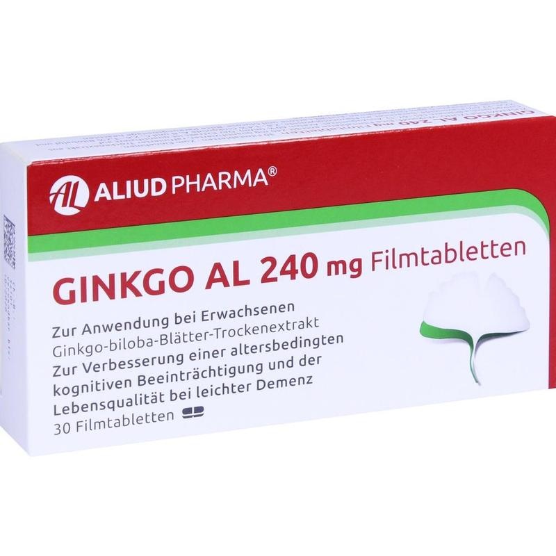 GINKGO AL 240 mg Filmtabletten