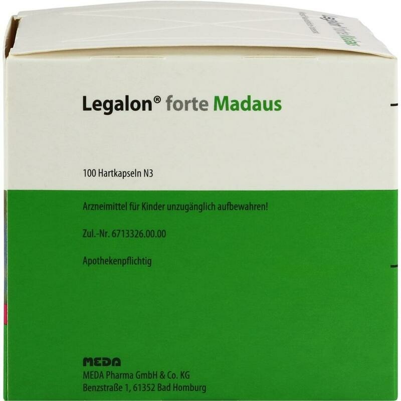 LEGALON forte Madaus Hartkapseln