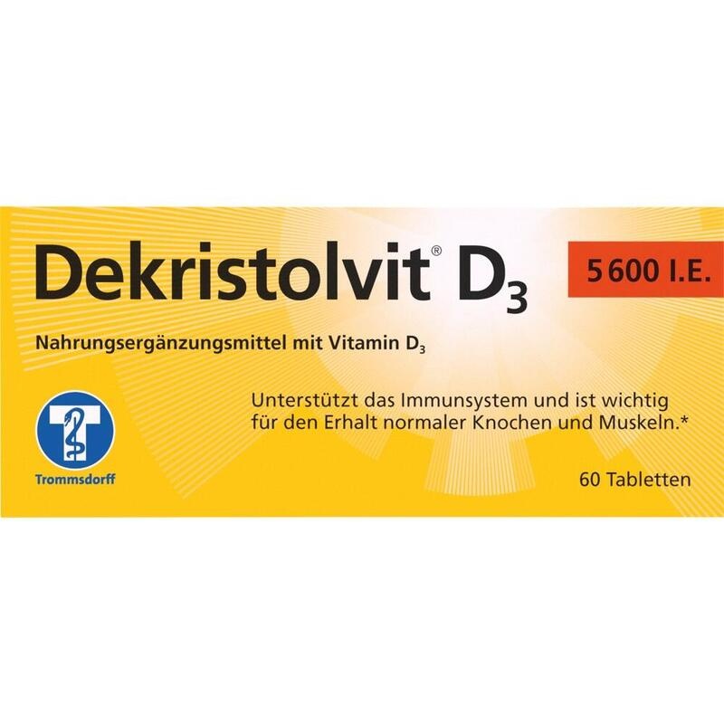 DEKRISTOLVIT D3 5600 I.E. Tabletten