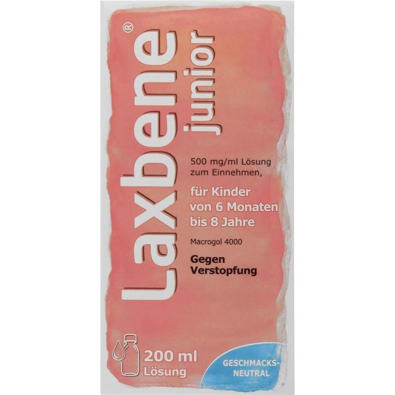 LAXBENE junior 500 mg/ml Lsg.z.Einnehmen Kdr.6M-8J