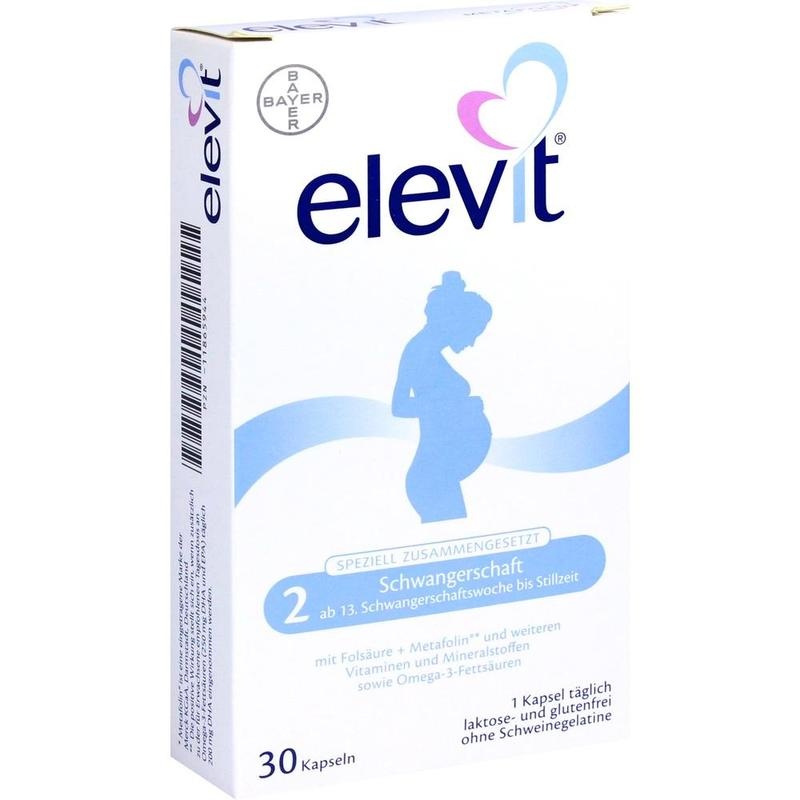 ELEVIT 2 Schwangerschaft Weichkapseln