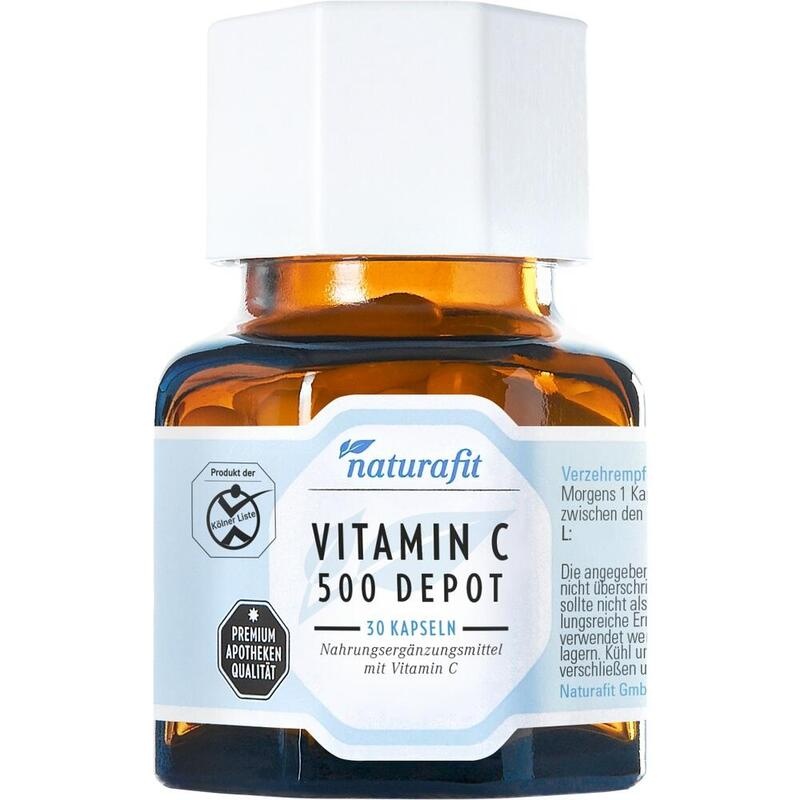 NATURAFIT Vitamin C 500 Depot Kapseln
