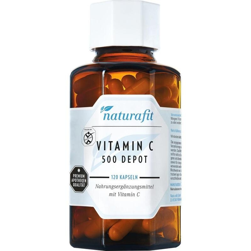 NATURAFIT Vitamin C 500 Depot Kapseln
