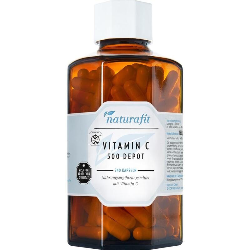 NATURAFIT Vitamin C 500 Depot Kapseln