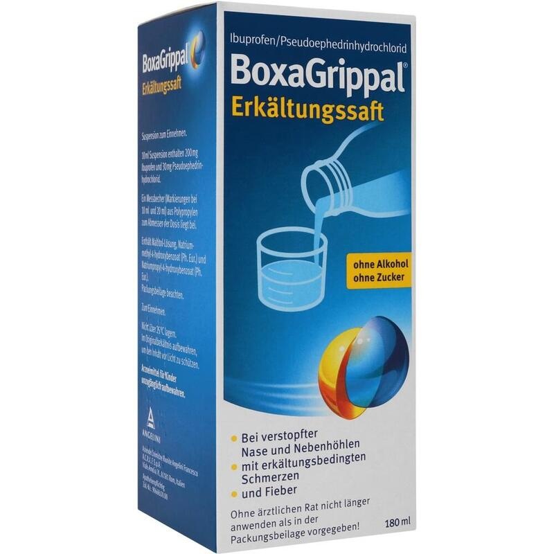 BOXAGRIPPAL Erkältungssaft