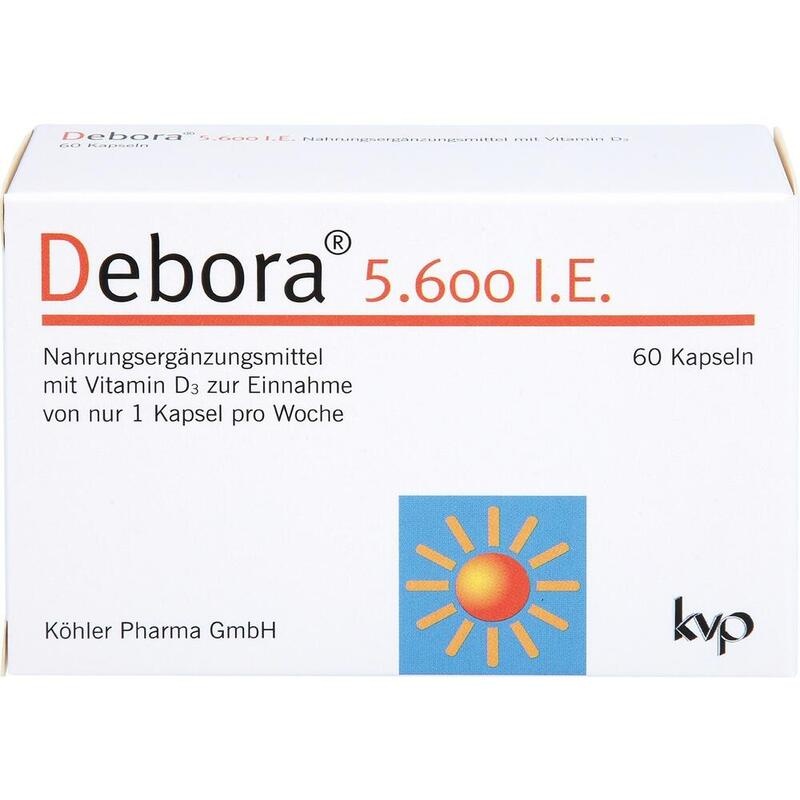DEBORA 5.600 I.E. Kapseln