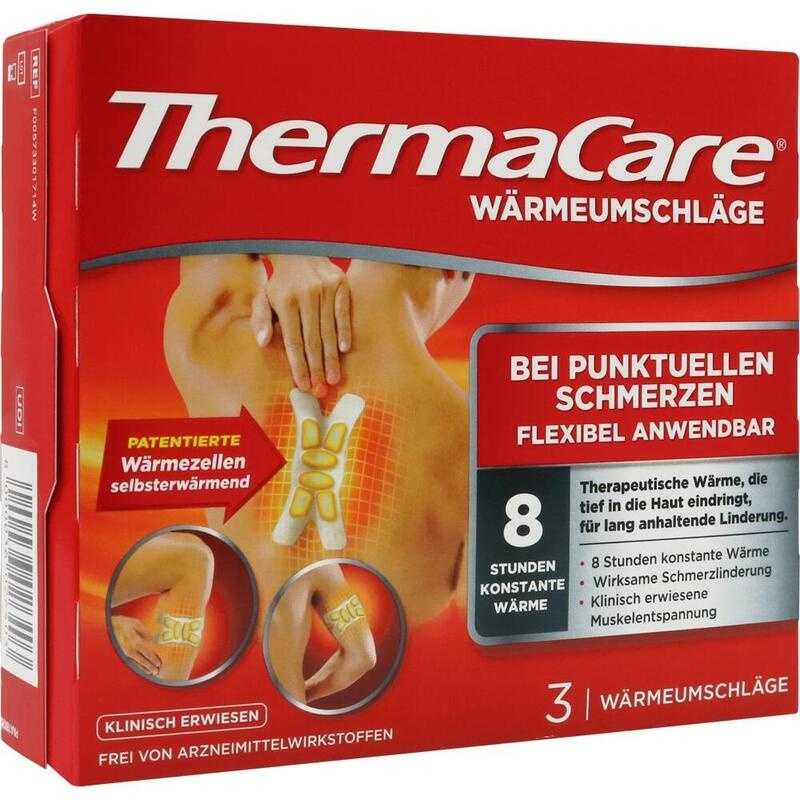 THERMACARE bei punktuellen Schmerzen