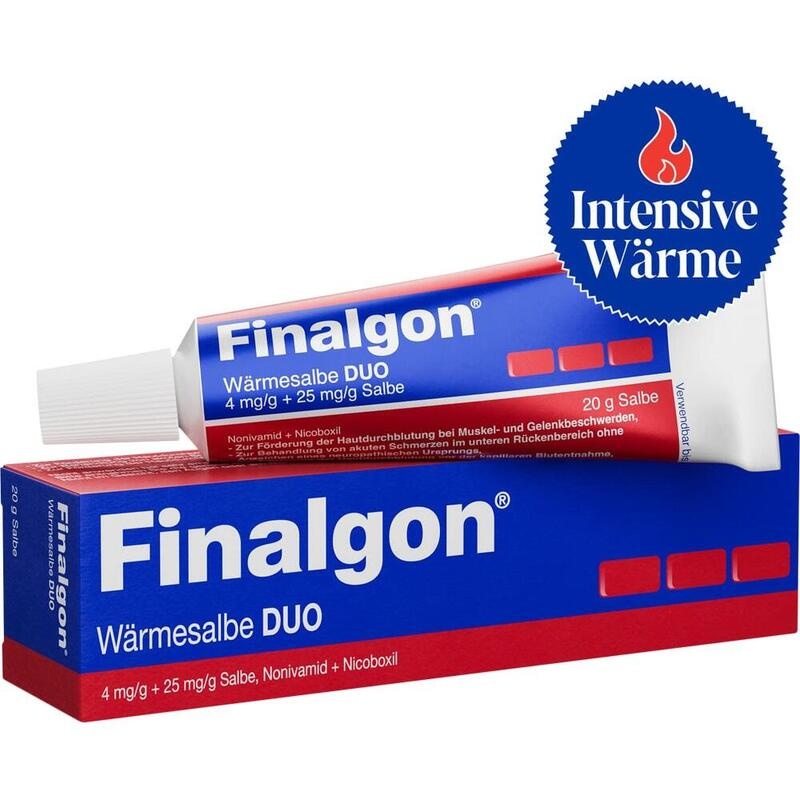FINALGON Wärmesalbe DUO 4 mg/g + 25 mg/g