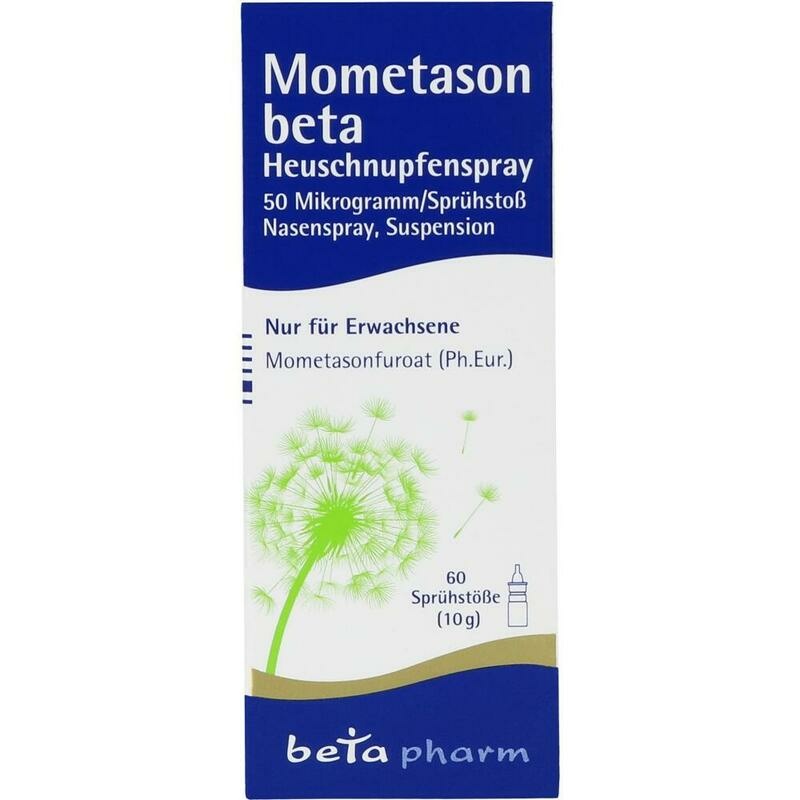MOMETASON beta Heuschnupfenspray 50μg/Sp.60 Sp.St