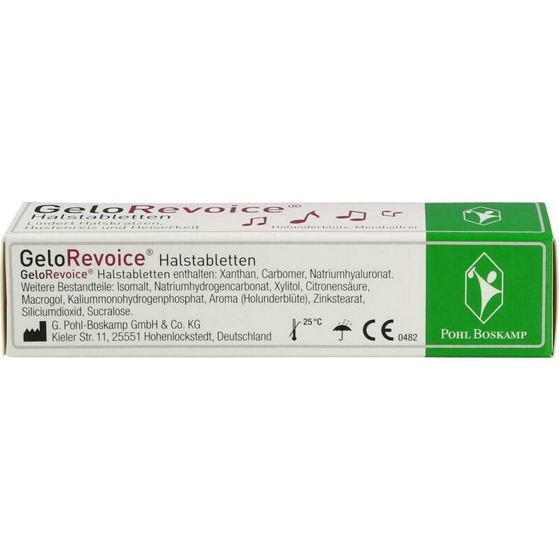 GELOREVOICE Halstabletten Holunderbl.-Mentholfrei