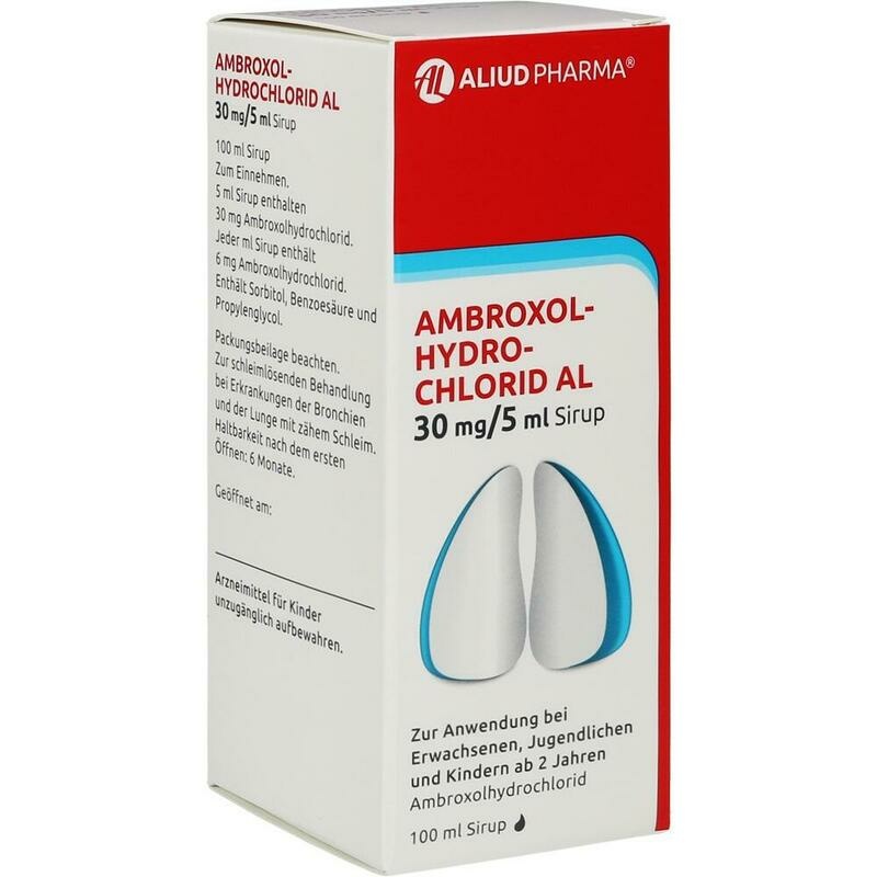 AMBROXOLHYDROCHLORID AL 30 mg/5 ml Sirup