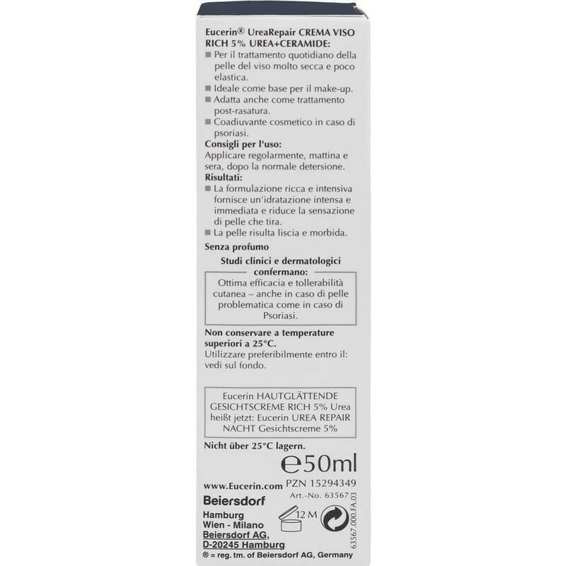 EUCERIN UreaRepair Gesichtscreme 5% Nacht