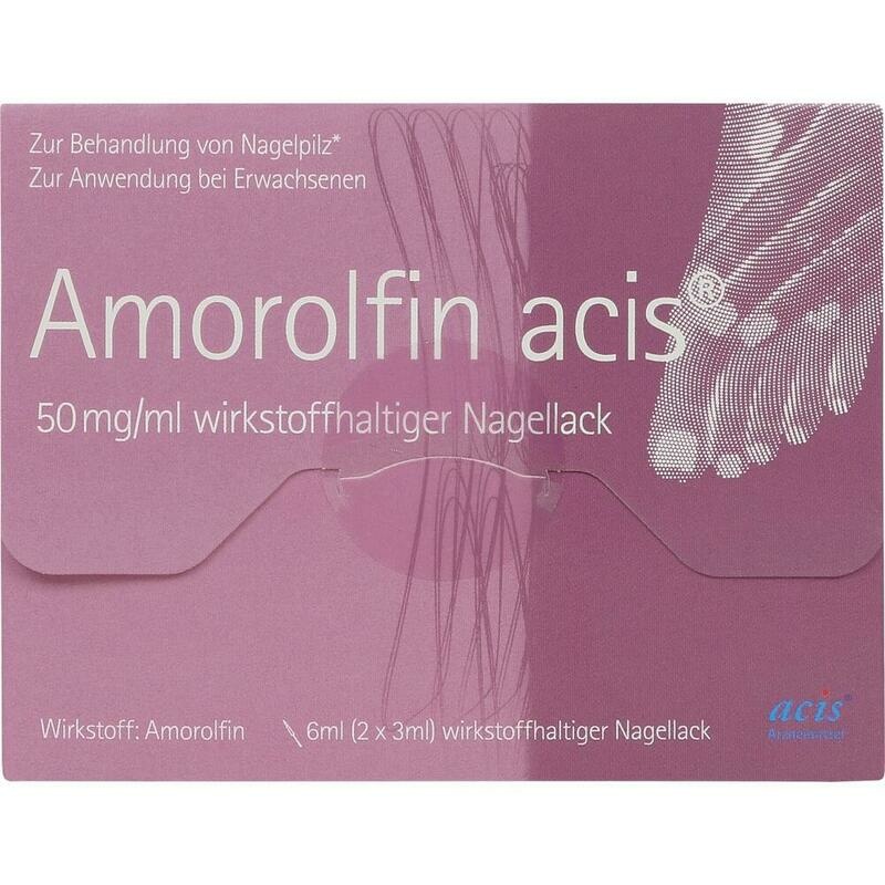 AMOROLFIN acis 50 mg/ml wirkstoffhalt.Nagellack