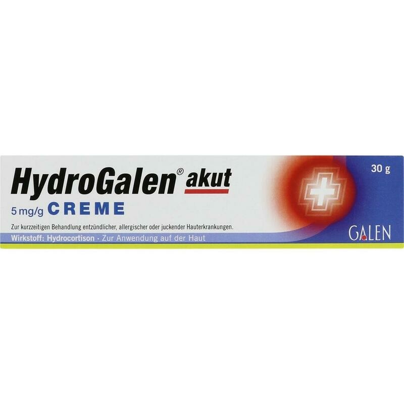 HYDROGALEN akut 5 mg/g Creme