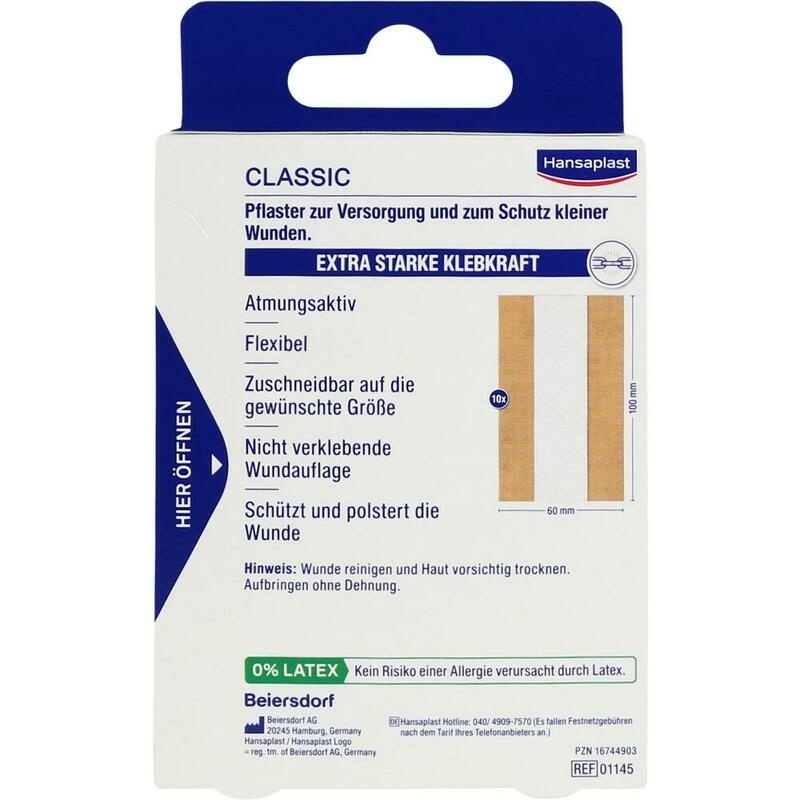 HANSAPLAST Classic Pflaster 6 cmx1 m