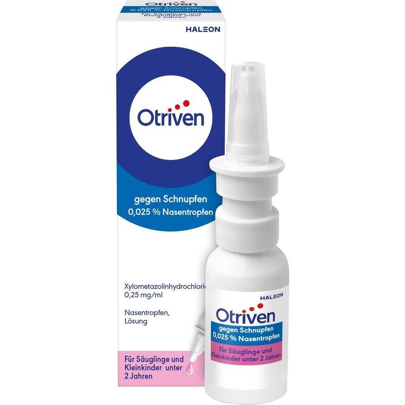 OTRIVEN gegen Schnupfen 0,025% Nasentropfen