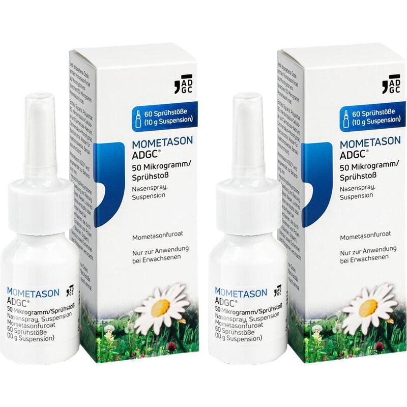 MOMETASON ADGC 50 μg/Sprühstoß Nasenspray 60