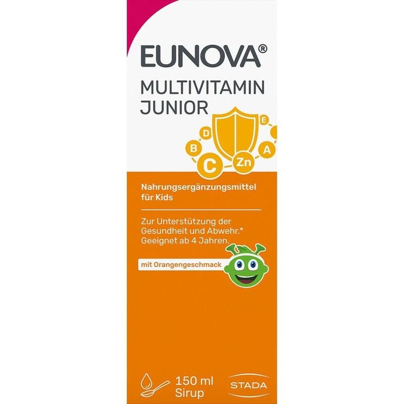 EUNOVA Junior Sirup m.Orangengeschmack