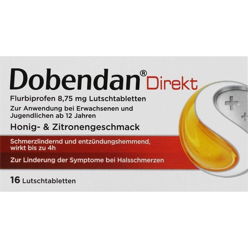 DOBENDAN Direkt Flurbiprofen 8,75 mg Lutschtabl.