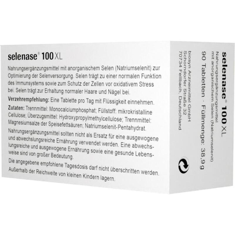 SELENASE 100 XL Tabletten