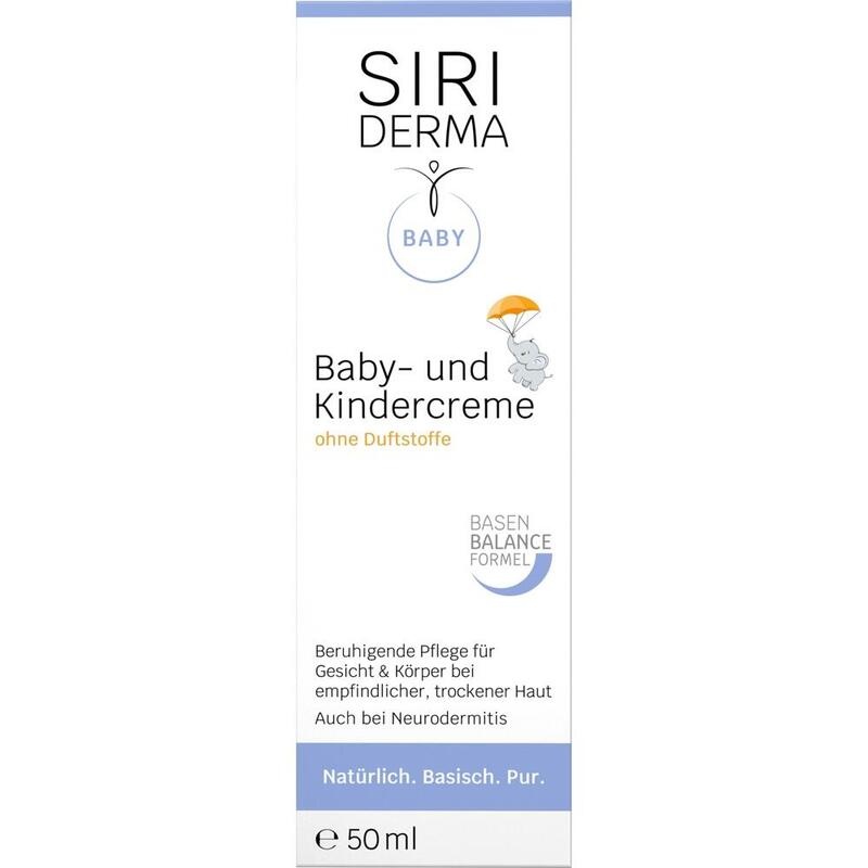 SIRIDERMA Baby- und Kindercreme