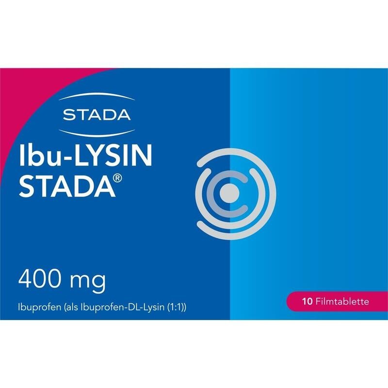 IBU-LYSIN STADA 400 mg Filmtabletten