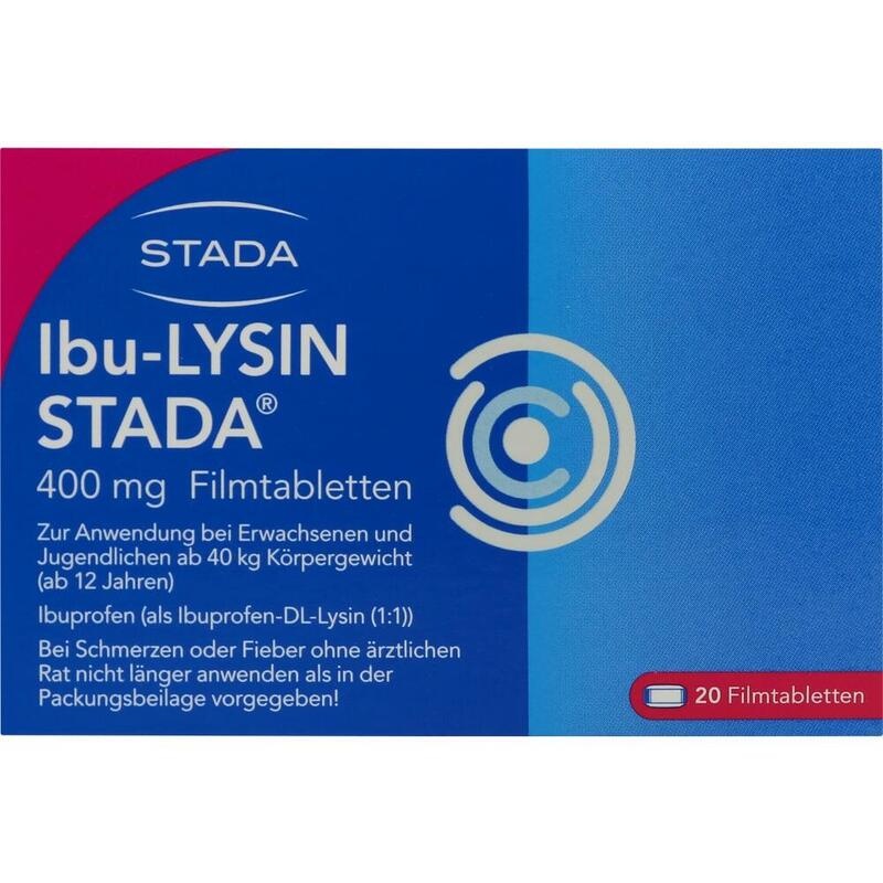 IBU-LYSIN STADA 400 mg Filmtabletten