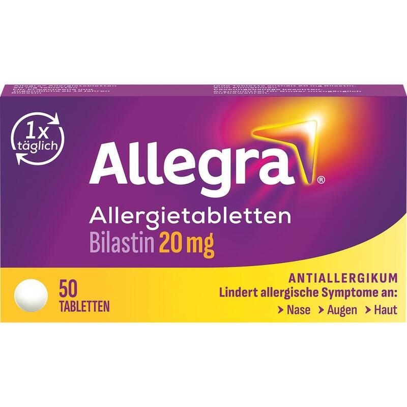 ALLEGRA Allergietabletten 20 mg Tabletten