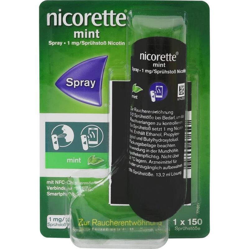 NICORETTE Mint Spray 1 mg/Sprühstoß NFC