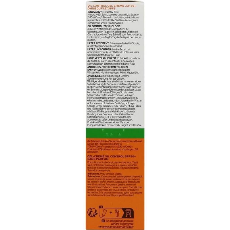 ROCHE-POSAY Anthelios Oil Contr.Gel-Cre.UVMune 400