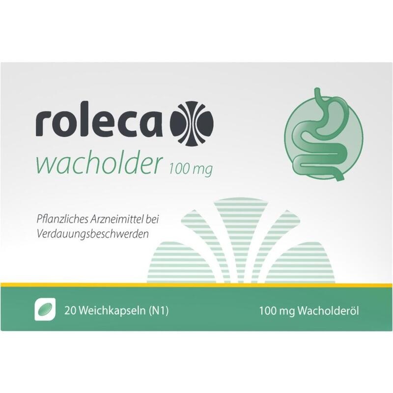 ROLECA-Wacholder 100 mg Weichkapseln