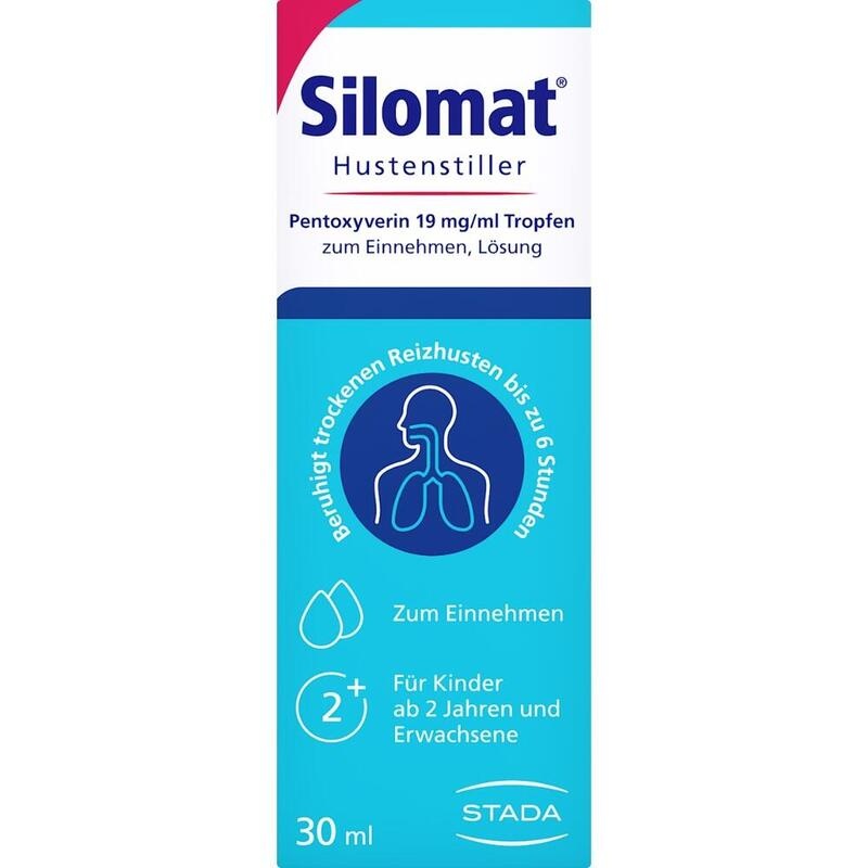SILOMAT Hustenstiller Pentoxyverin 19 mg/ml TEI
