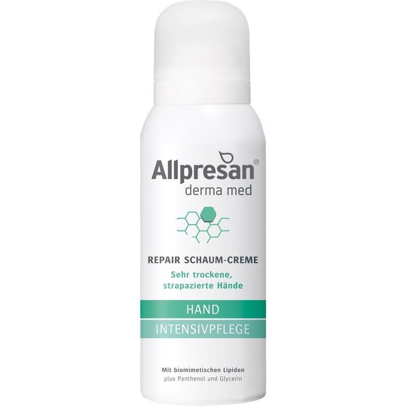 ALLPRESAN derma med HAND INTENSIVPFLEGE Schaum-Cr.