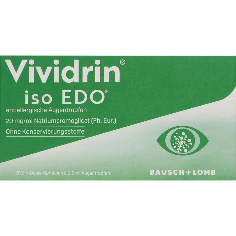 VIVIDRIN iso EDO antiallergische Augentropfen