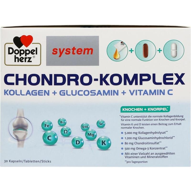 DOPPELHERZ Chondro-Komplex syst.Komb.Tab.Kap.Stick