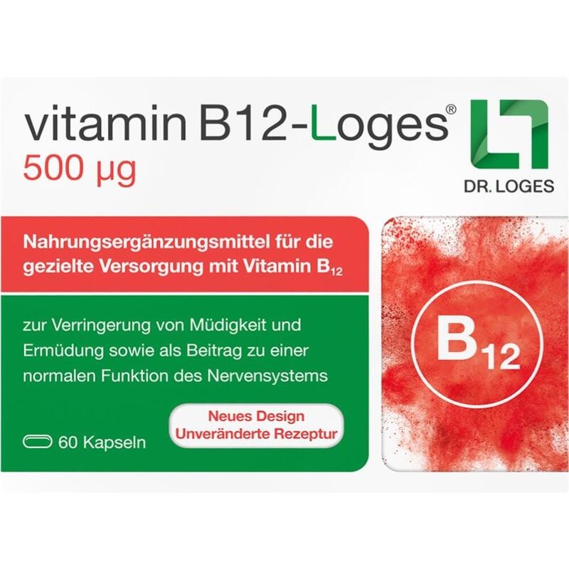 VITAMIN B12-LOGES 500 μg Kapseln