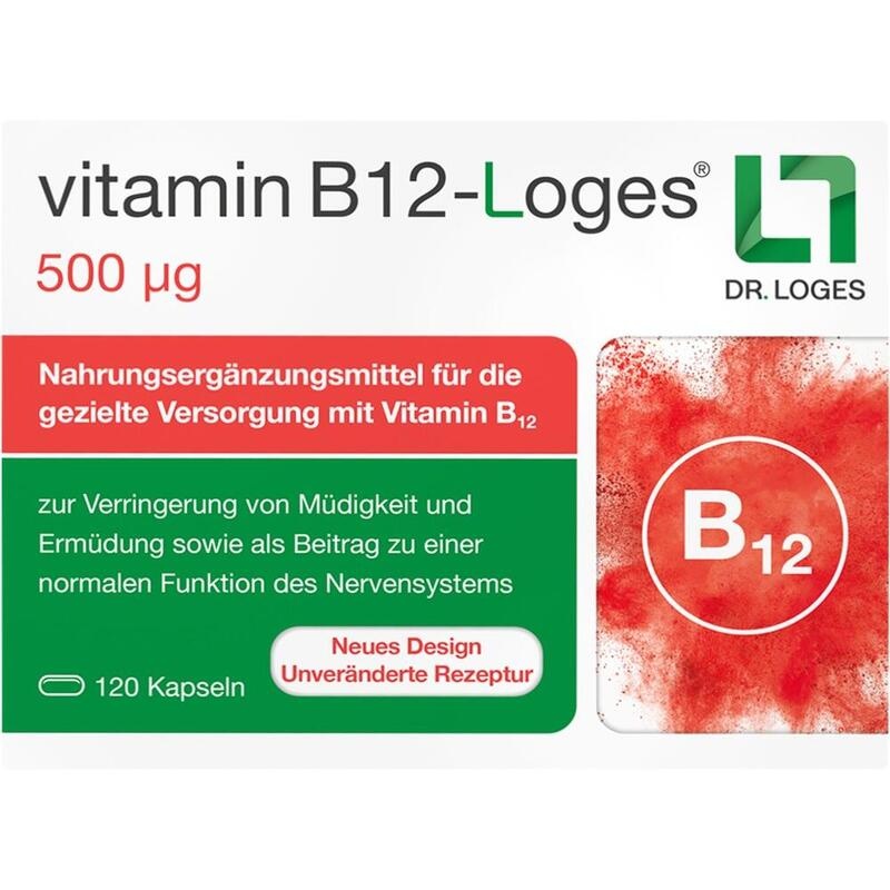 VITAMIN B12-LOGES 500 μg Kapseln