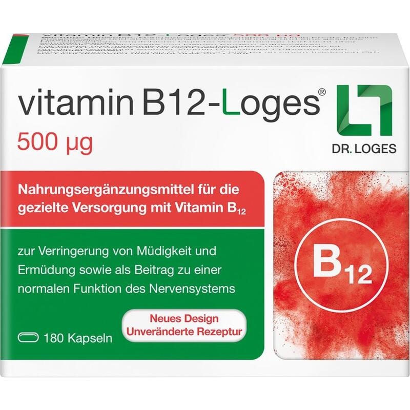 VITAMIN B12-LOGES 500 μg Kapseln