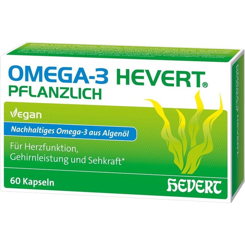 OMEGA-3 HEVERT pflanzlich Weichkapseln