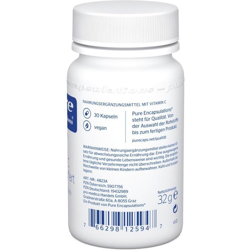 PURE ENCAPSULATIONS Vitamin C 1000 gepuffert Kaps.