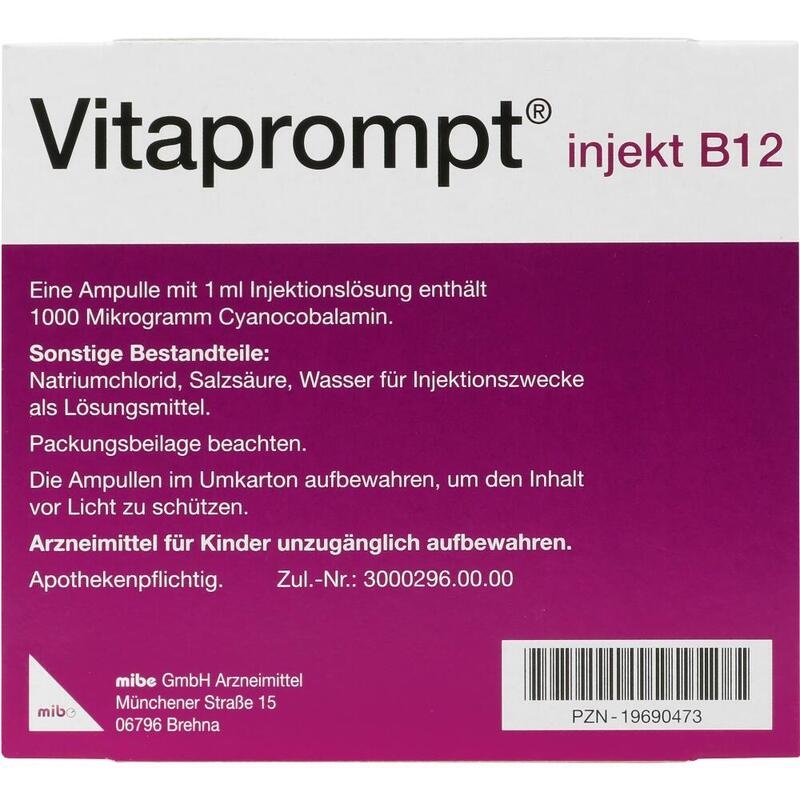 VITAPROMPT injekt B12 1000 μg Injektionslösung
