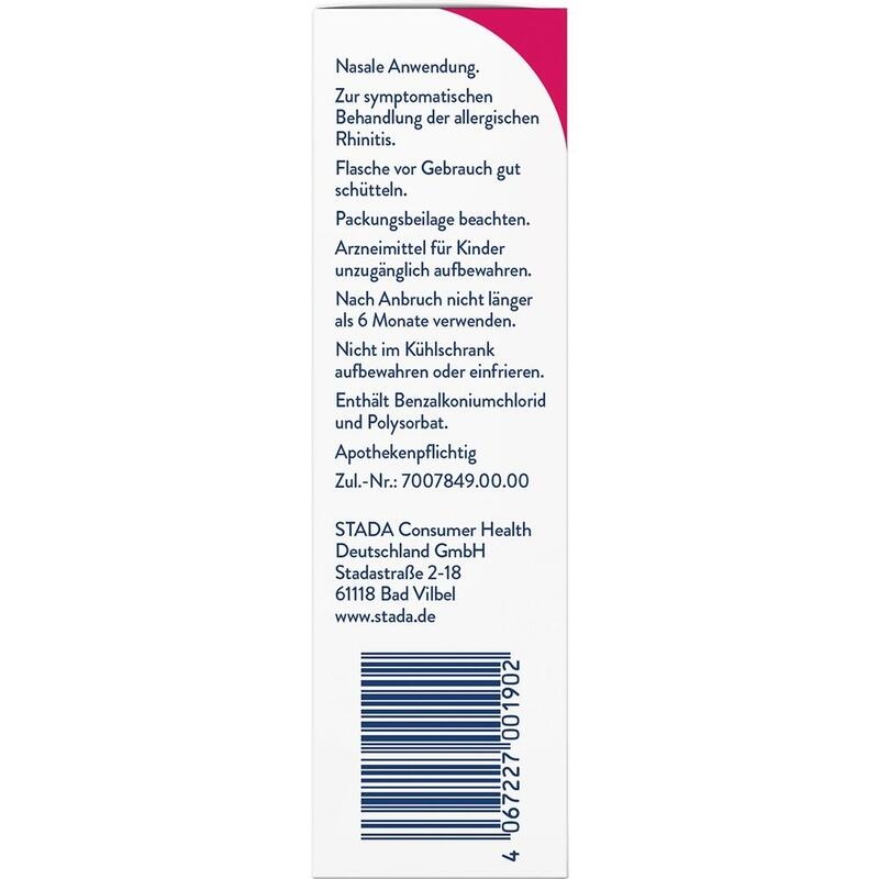 SNUP Allerg 137 μg/50 μg pro Sprühstoß Nasenspray